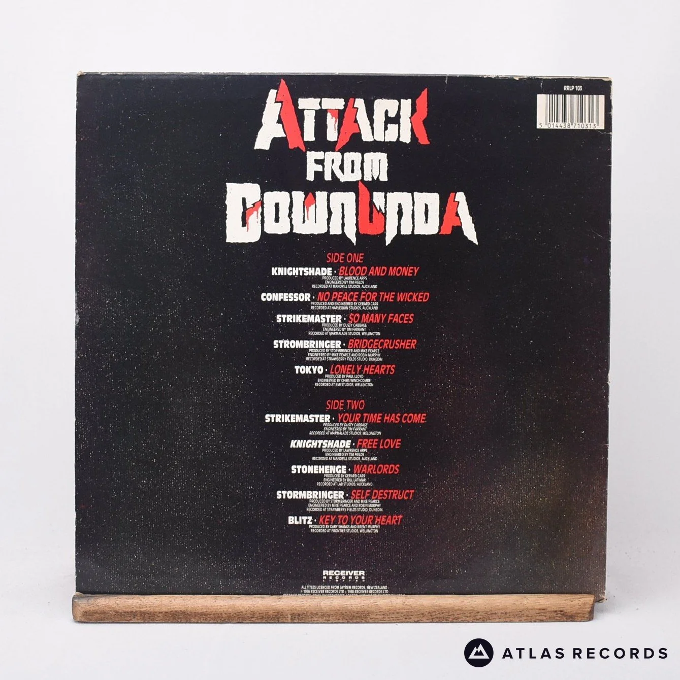 Various - Attack From Downunda - LP Vinyl Record - VG+/EX - Image 2