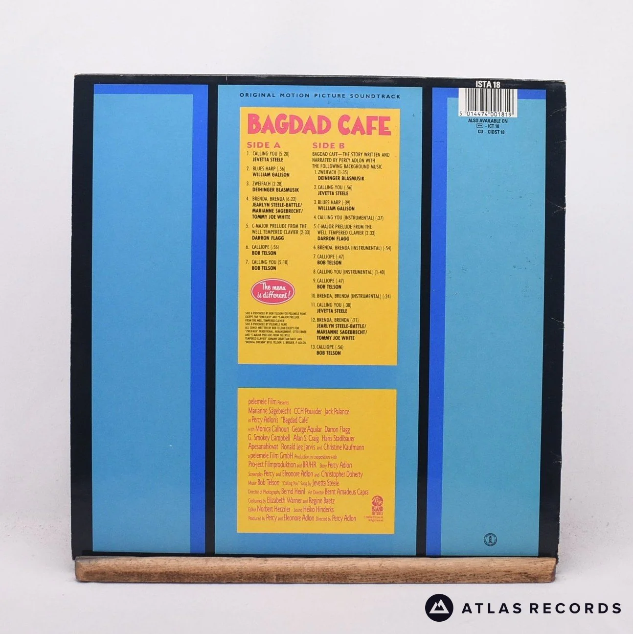 Various - Bagdad Cafe - LP Vinyl Record - VG+/EX - Image 2
