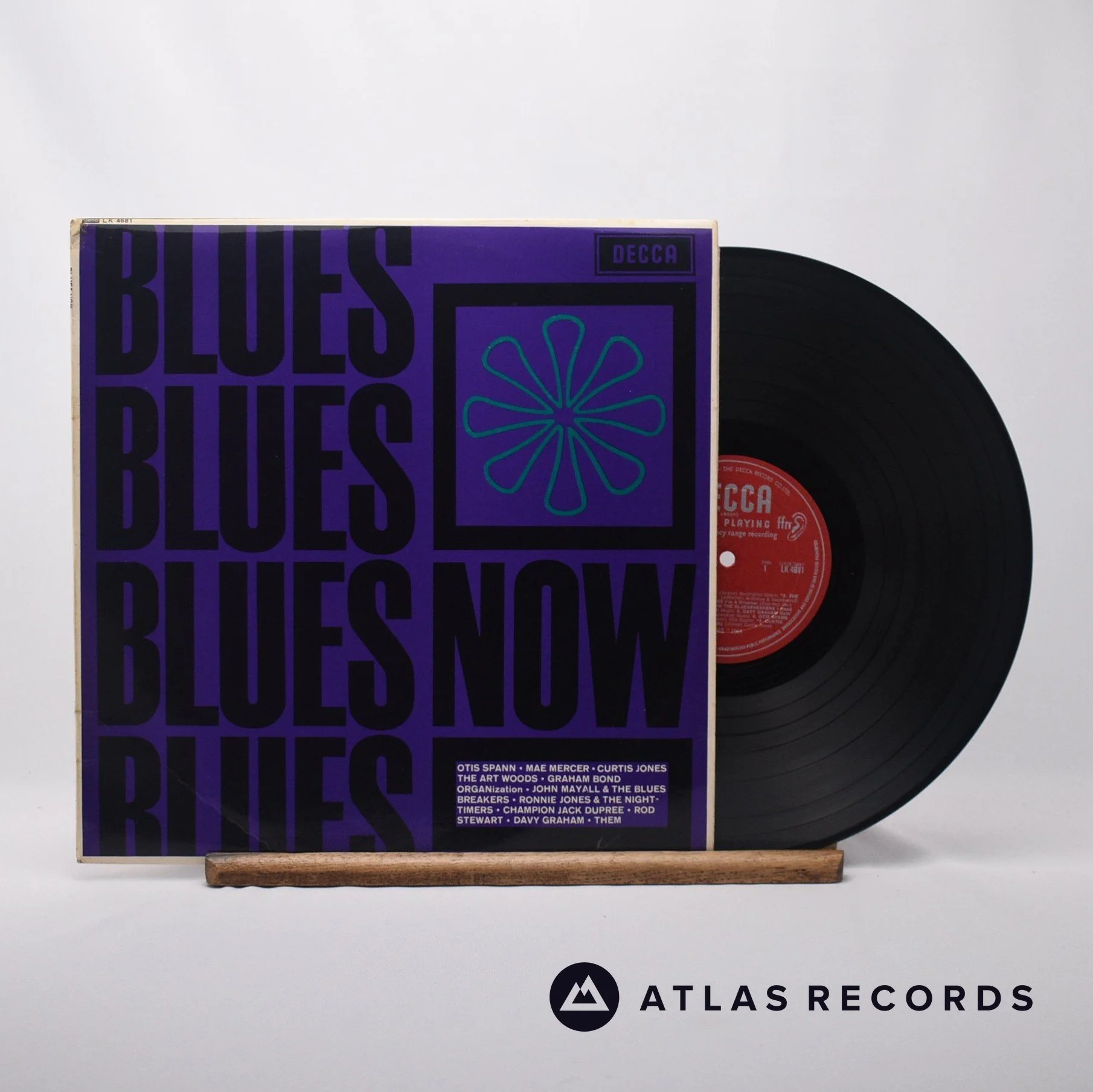 Various - Blues Now - Mono -1K -2K LP Vinyl Record - VG+/VG+