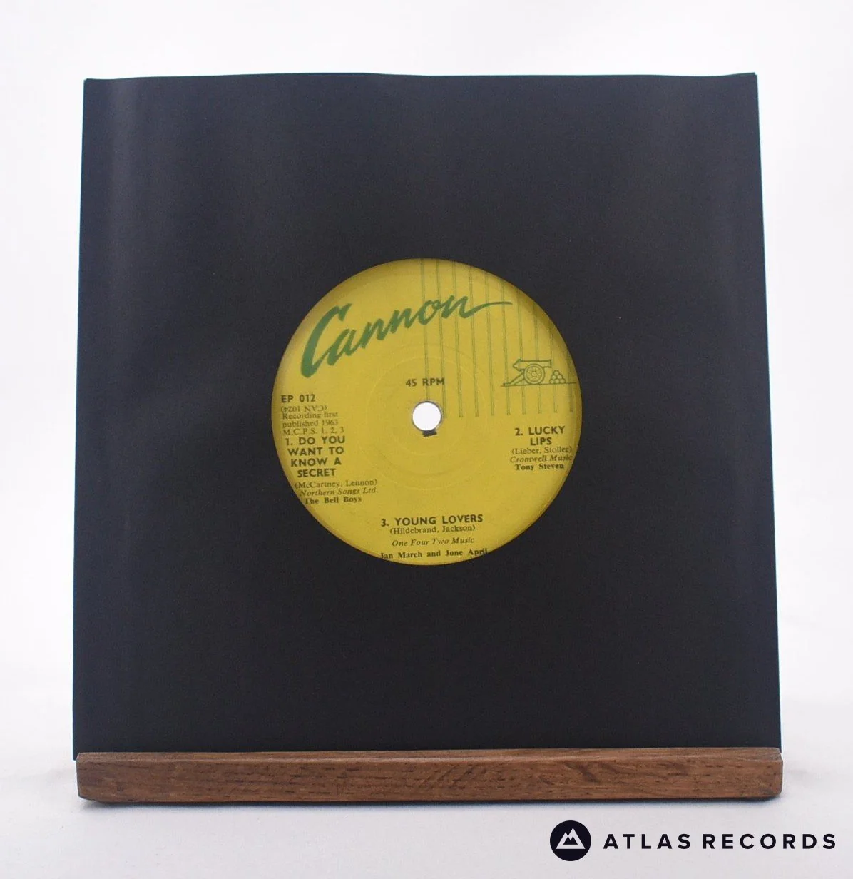 Various - Cannon Pops - 7" EP Vinyl Record - VG+