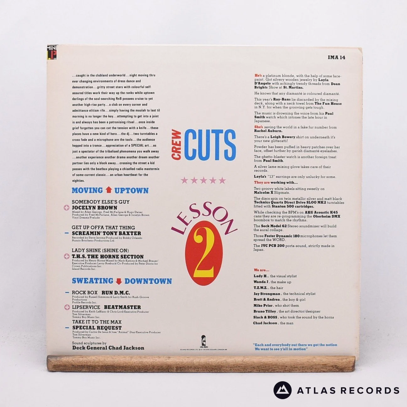 Various - Crew Cuts Lesson 2 - LP Vinyl Record - EX/VG+ - Image 2
