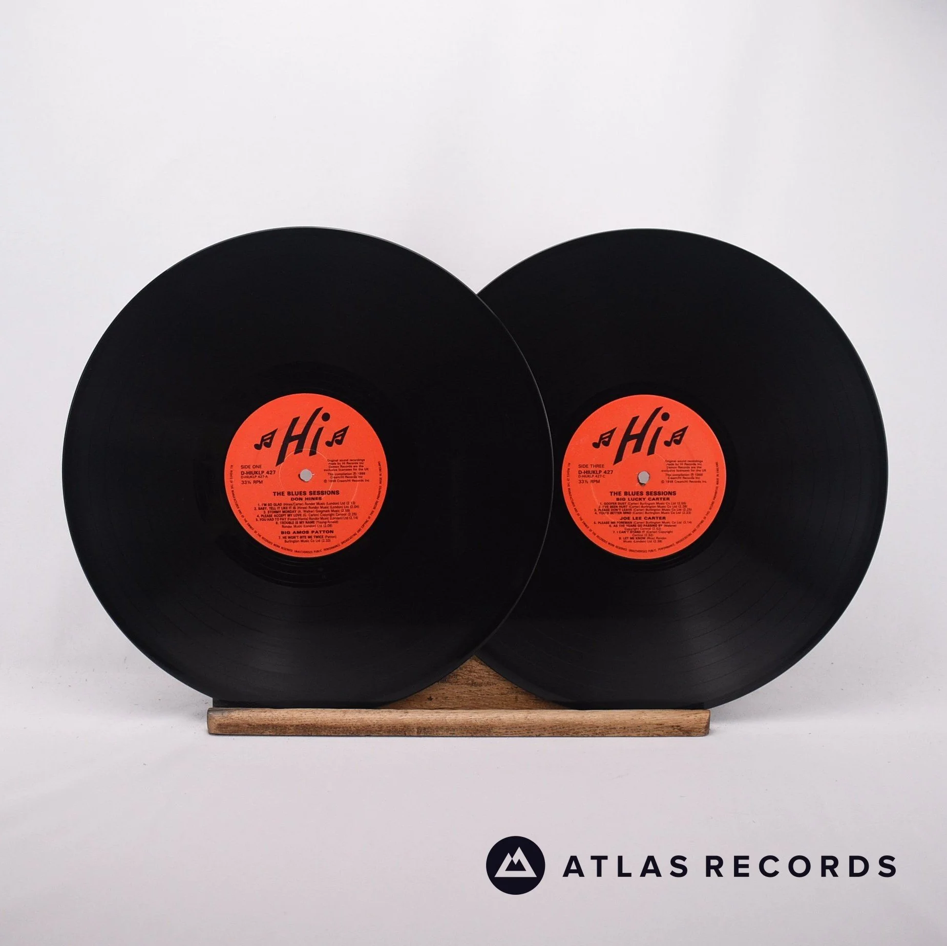 Various - Hi Records: The Blues Sessions - 2 x LP Vinyl Record - VG+/EX - Image 4