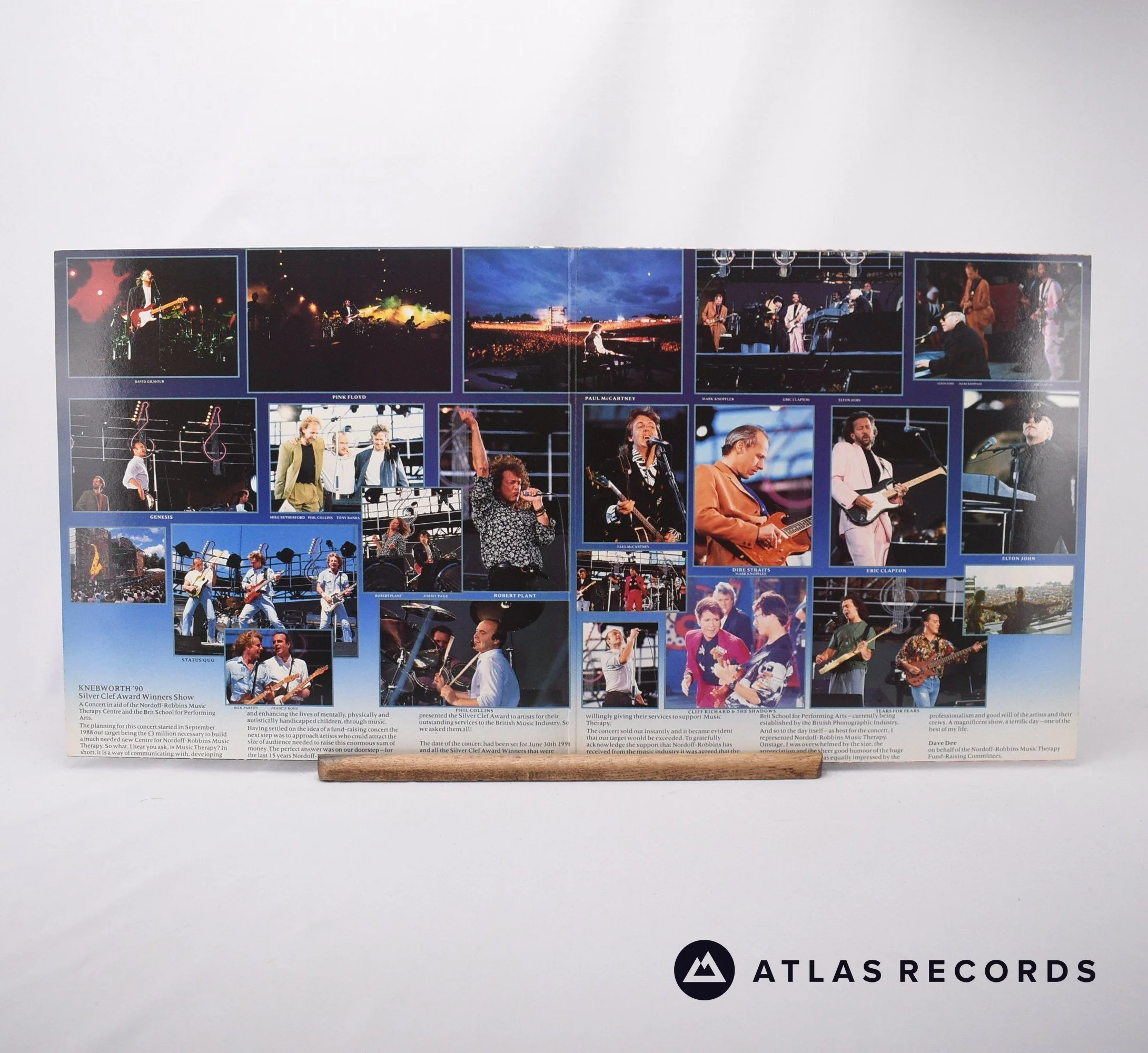 Various - Knebworth - The Album - Gatefold 2 x LP Vinyl Record - EX/EX - Image 2
