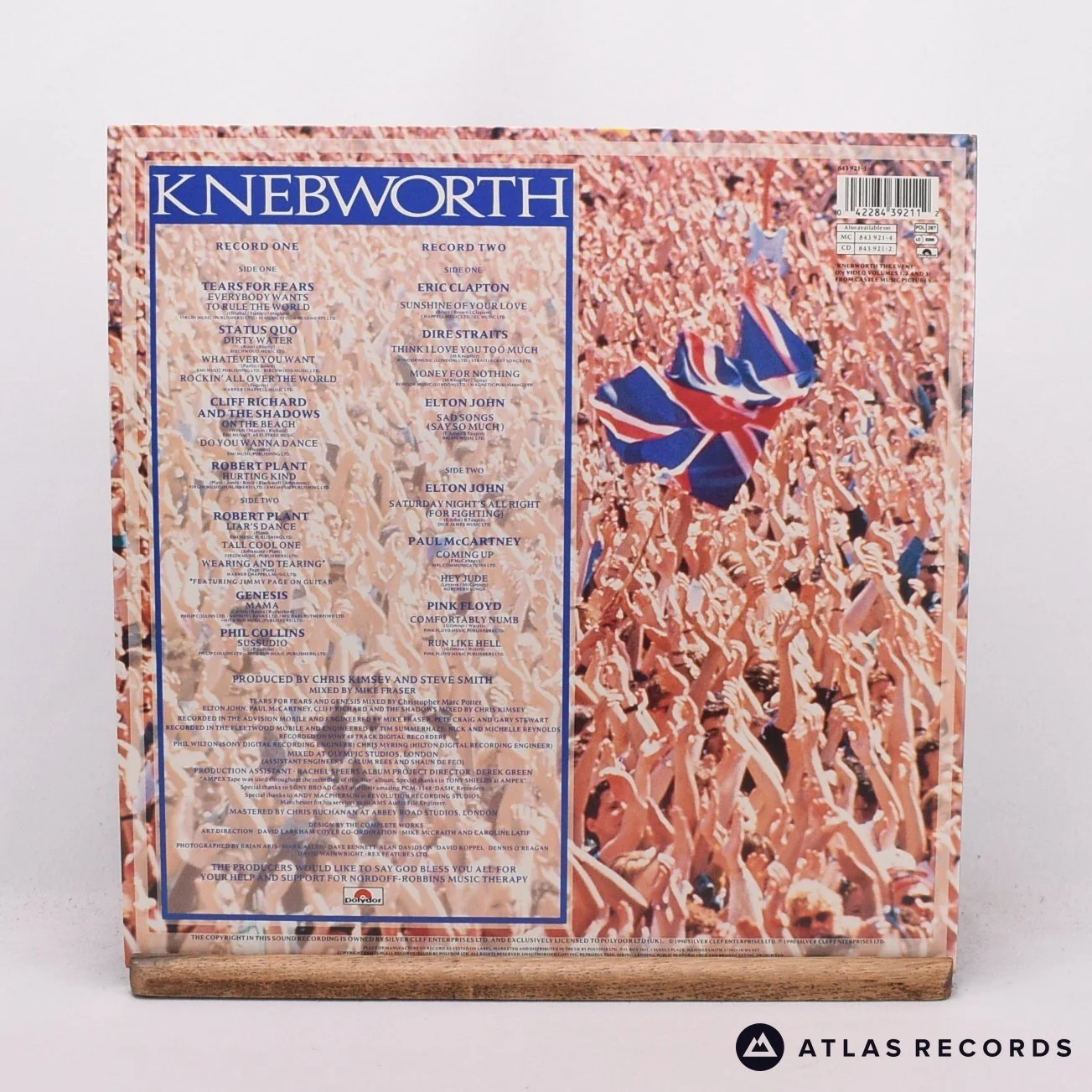 Various - Knebworth - The Album - Gatefold 2 x LP Vinyl Record - NM/EX - Image 3