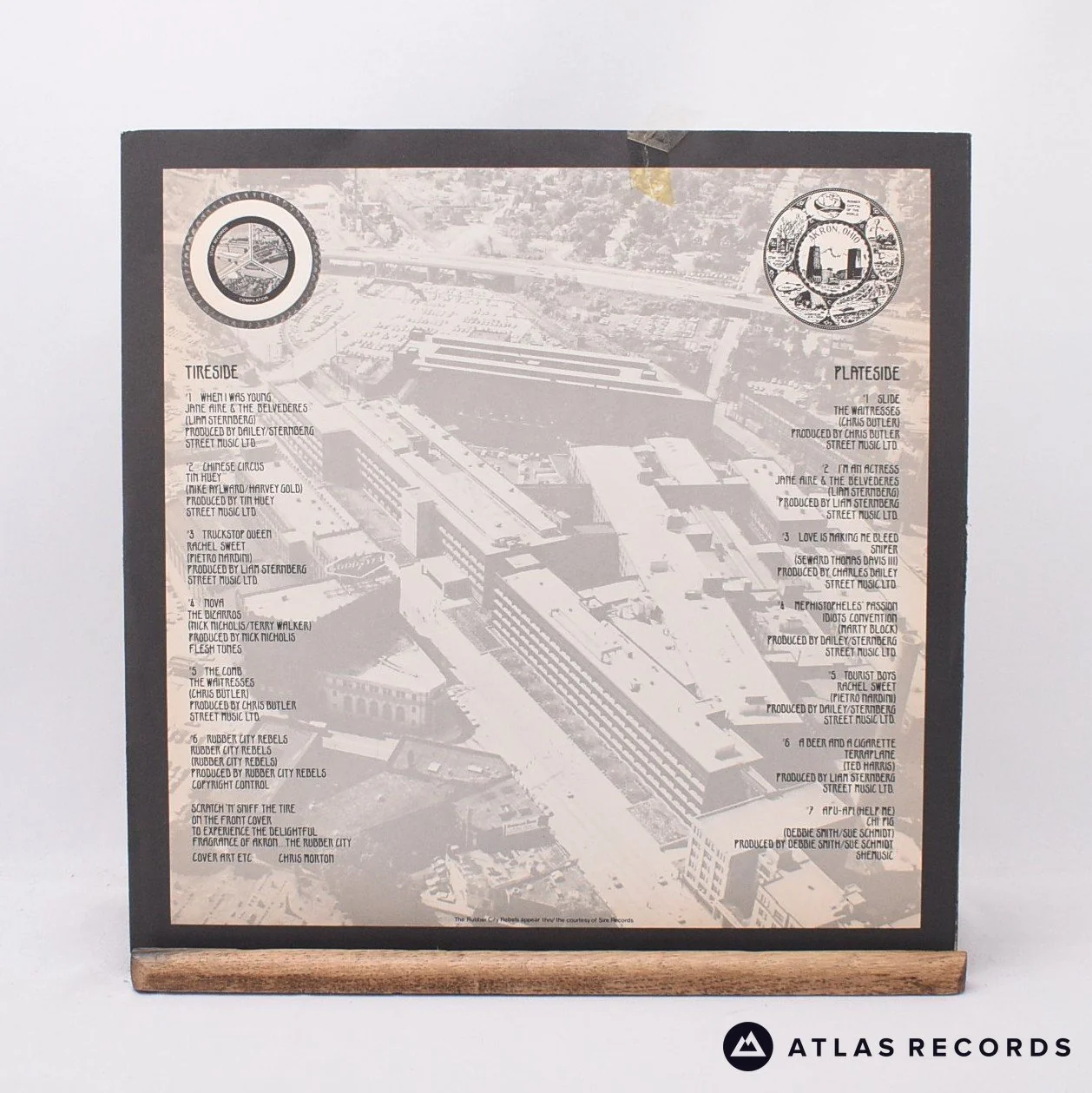 Various - The Akron Compilation - LP Vinyl Record - VG+/VG+ - Image 3