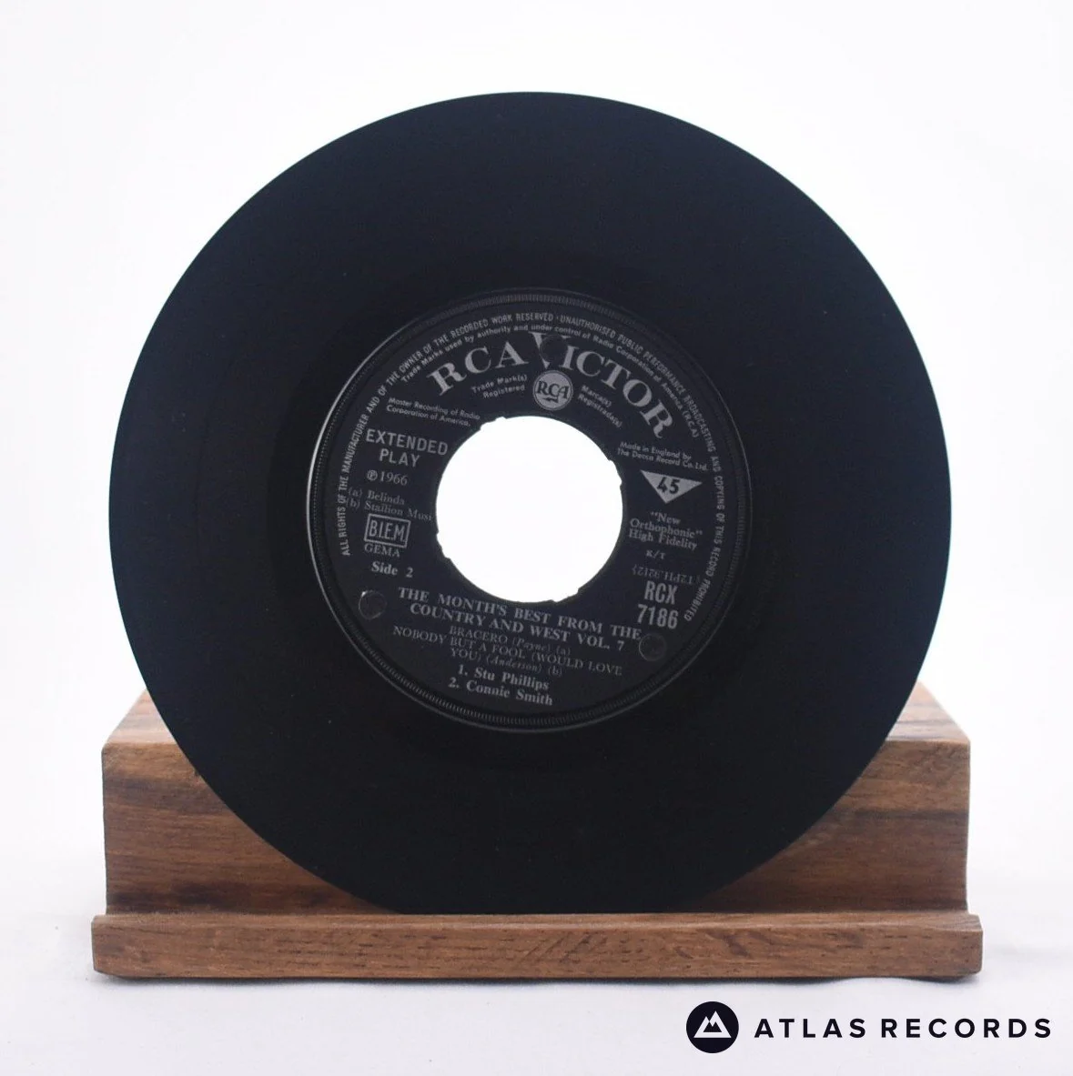 Various - The Month's Best From The Country & West Vol.7 - 7" EP Vinyl Record - VG+/VG+ - Image 4