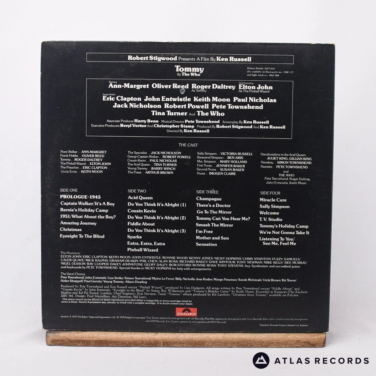 Various - Tommy (Original Soundtrack Recording) - 2 x LP Vinyl Record - VG+/VG+ - Image 3