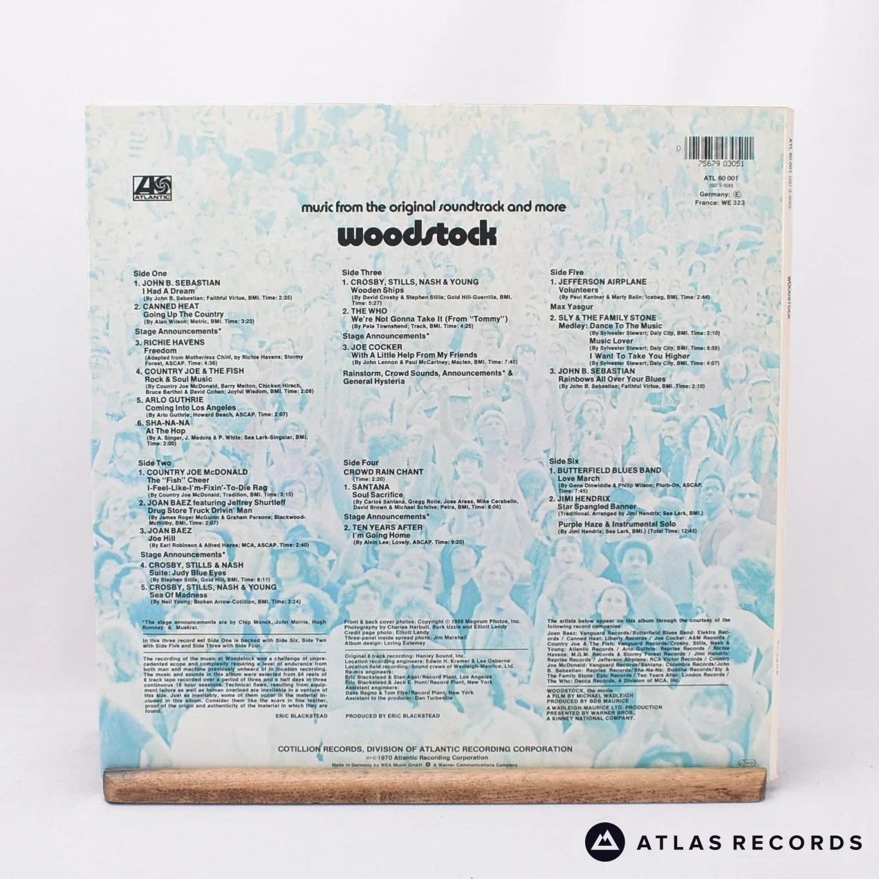 Various - Woodstock - Music From The Original Soundtrack And More - 3 x LP Vinyl - Image 3