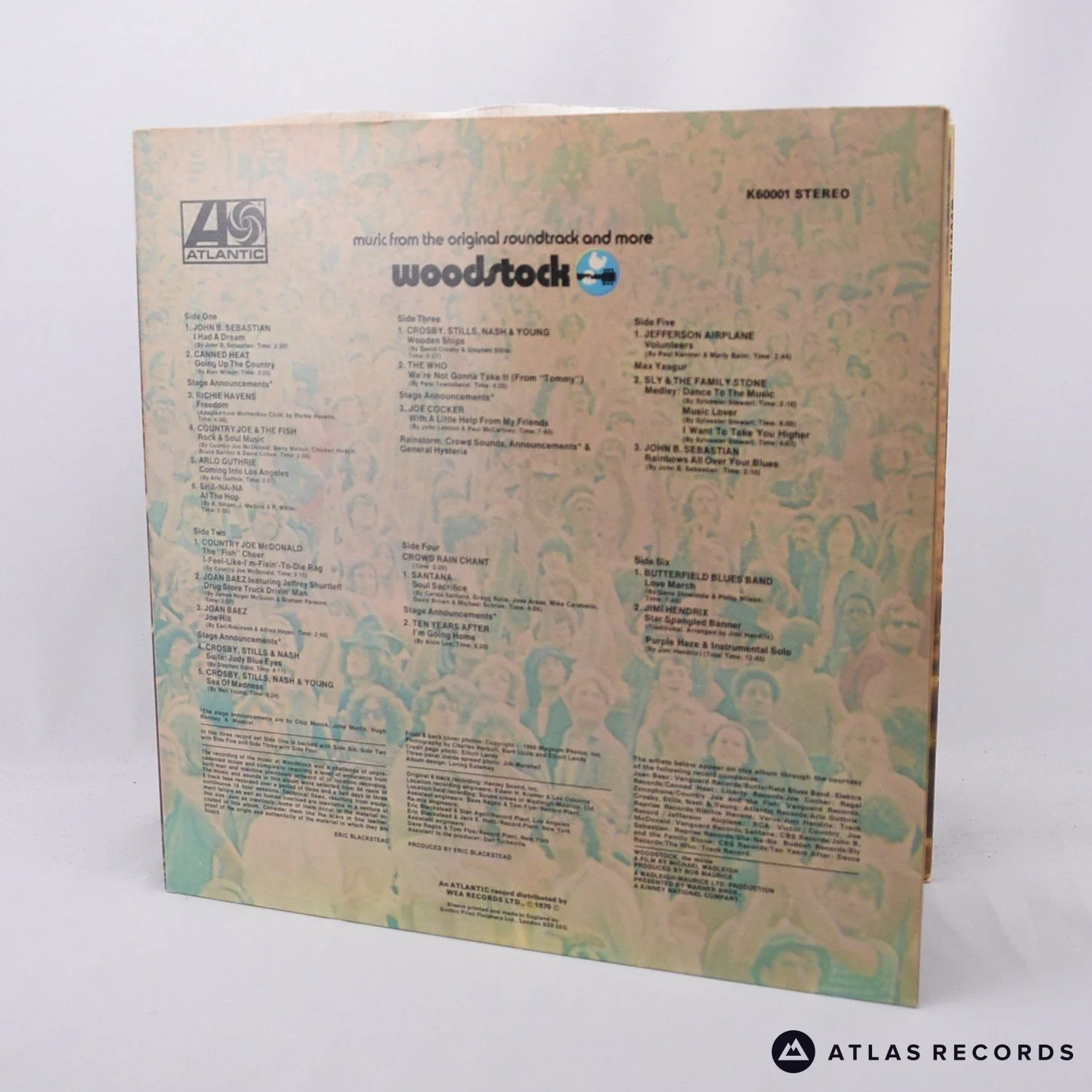 Various - Woodstock - Music From The Original Soundtrack And More - 3 x LP Vinyl - Image 3