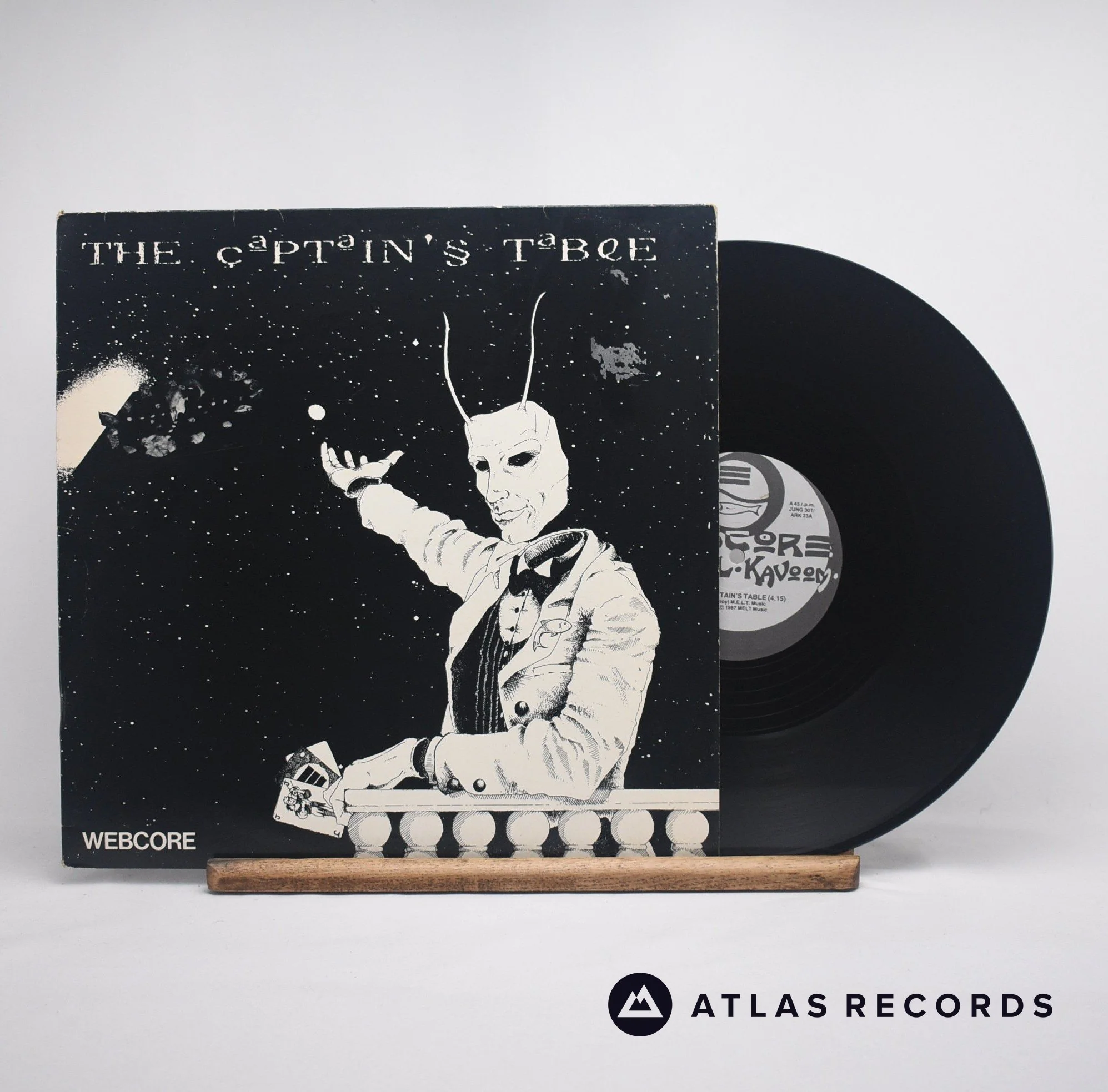 Webcore - The Captain's Table - 12" Vinyl Record - EX/VG+
