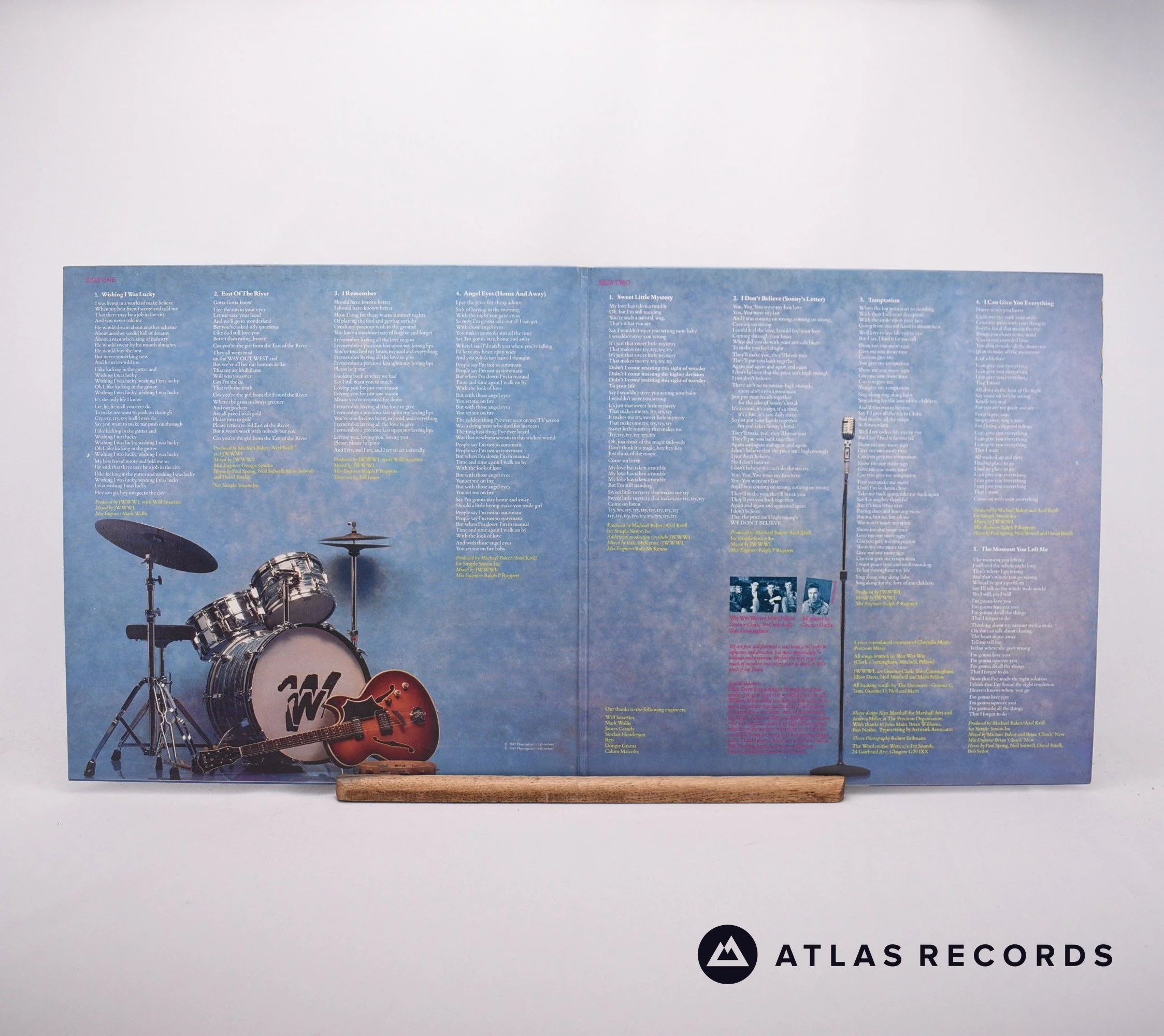 Wet Wet Wet - Popped In Souled Out - Repress Gatefold LP Vinyl Record - EX/EX - Image 2