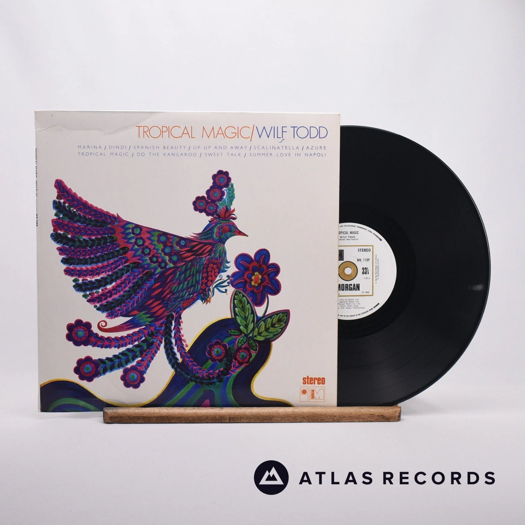 Wilf Todd - Tropical Magic - LP Vinyl Record - EX/VG+
