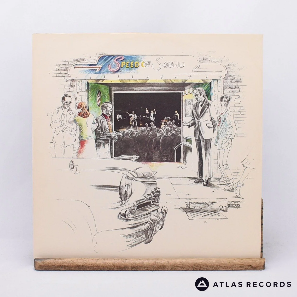 Wings - Wings At The Speed Of Sound - ST-1 ST-2 LP Vinyl Record - EX/VG - Image 3
