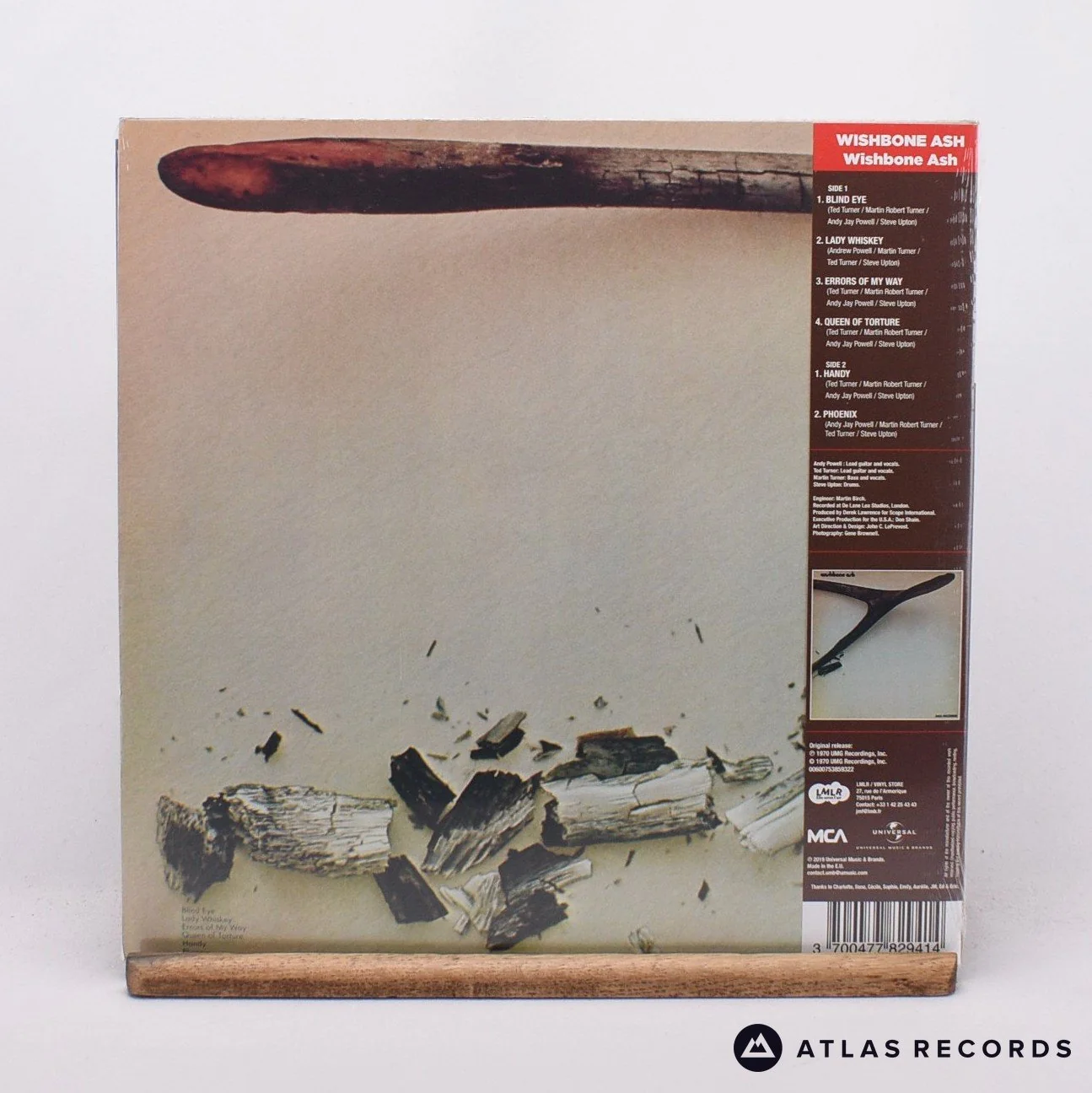 Wishbone Ash - Wishbone Ash - Brown Limited Edition Obi LP Vinyl Record - NEW - Image 2