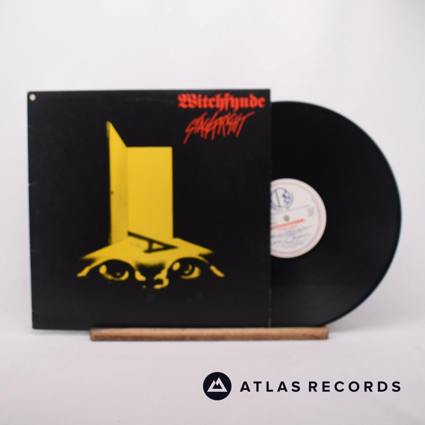 Witchfynde - Stagefright - Textured Sleeve A-1 B-1 LP Vinyl Record - VG+/EX