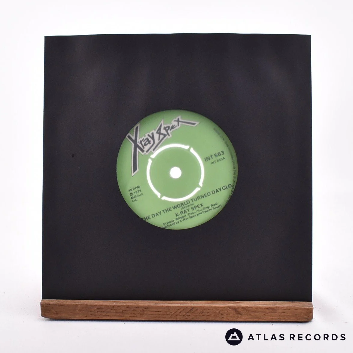 X-Ray Spex - The Day The World Turned Day-glo - 7" Vinyl Record - VG+