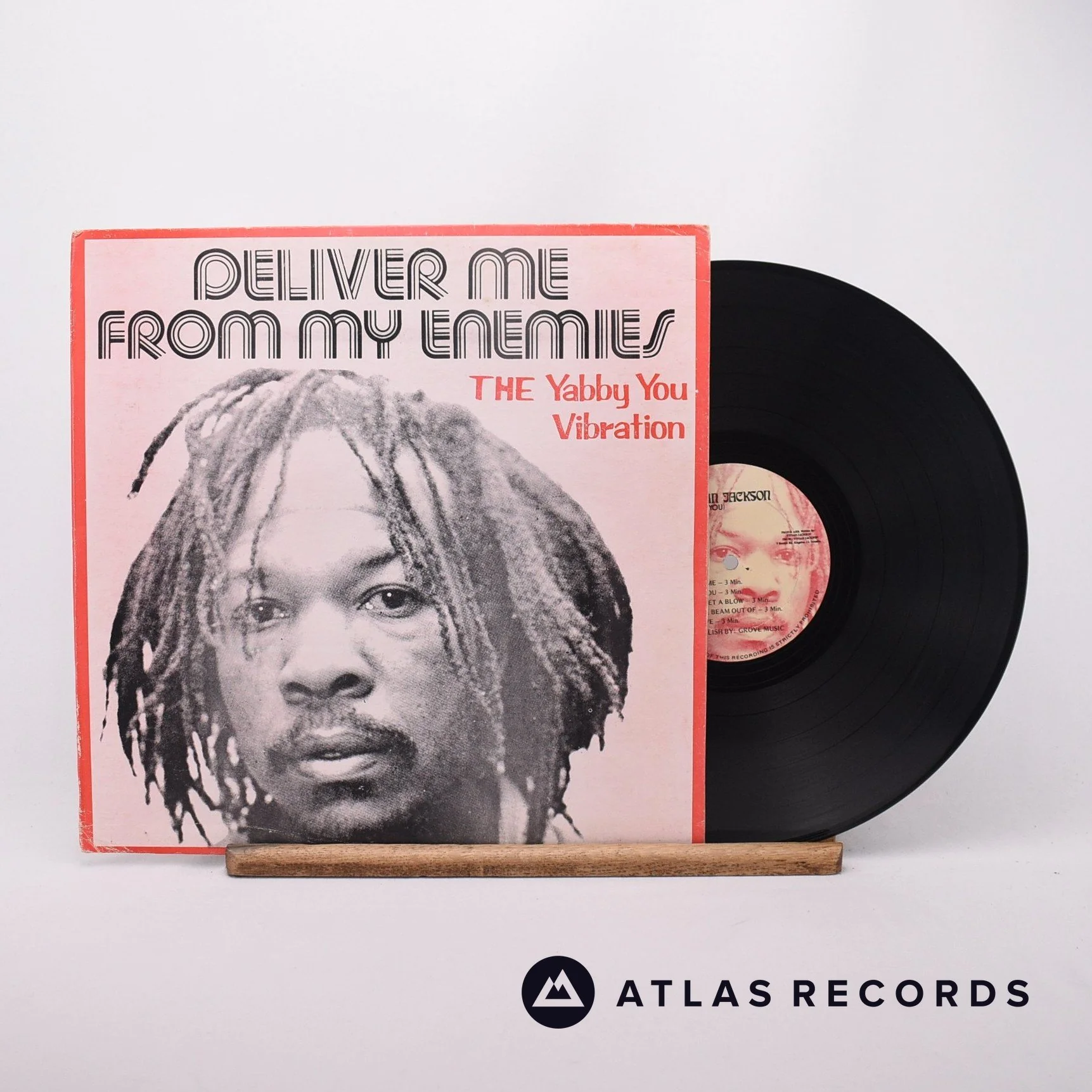 Yabby You - Deliver Me From My Enemies - Jamaica A B LP Vinyl Record - VG+/EX