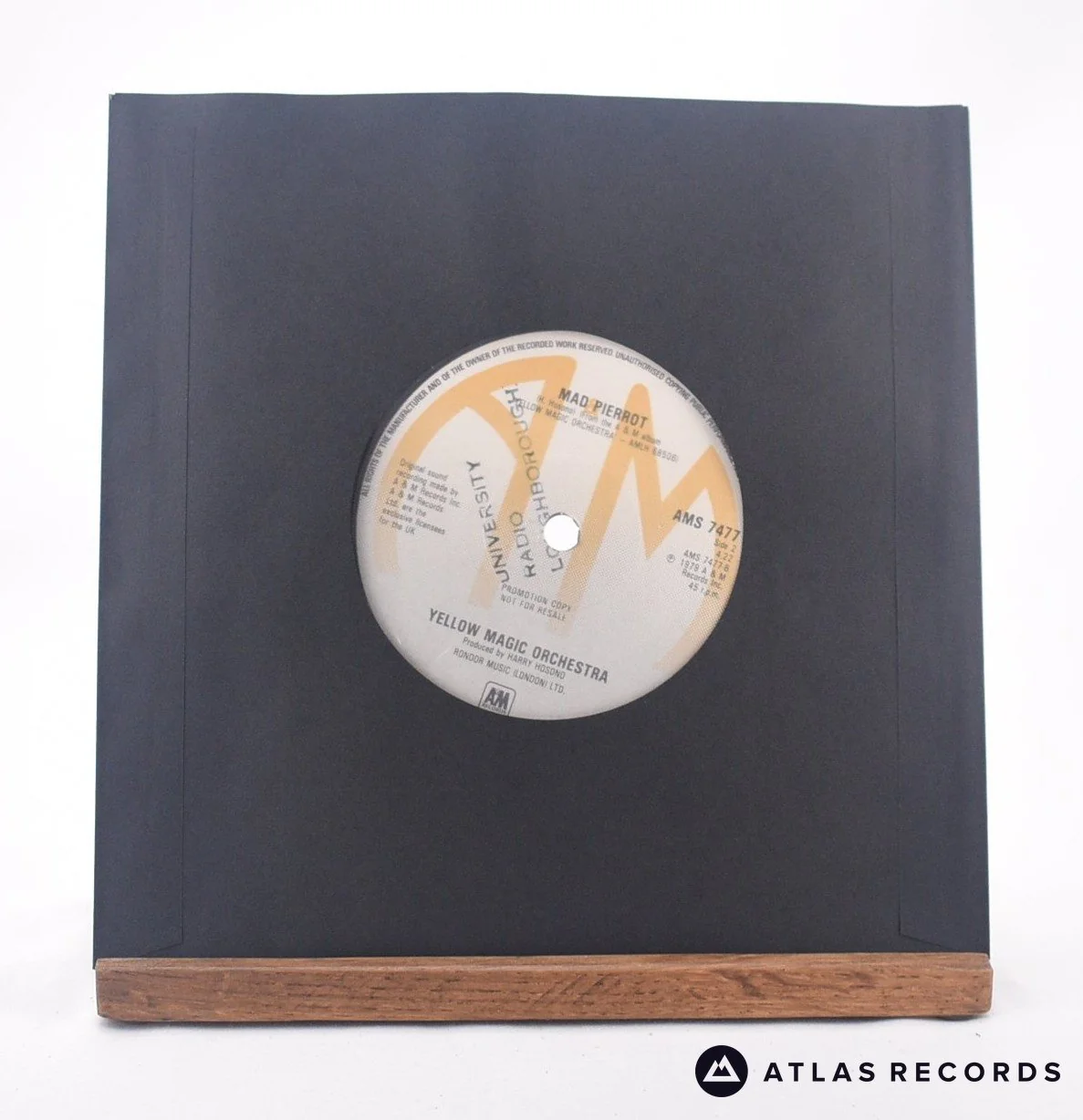 Yellow Magic Orchestra - La Femme Chinoise - Promo 7" Vinyl Record - EX - Image 2