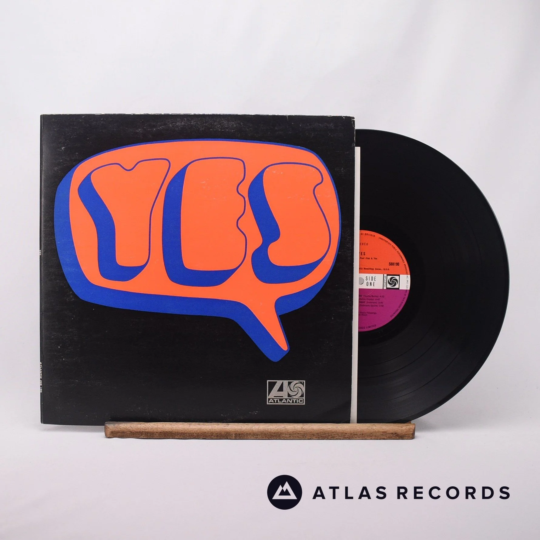 Yes - Yes - Lyric Sheet Repress Gatefold A//1 B//1 LP Vinyl Record - VG+/EX