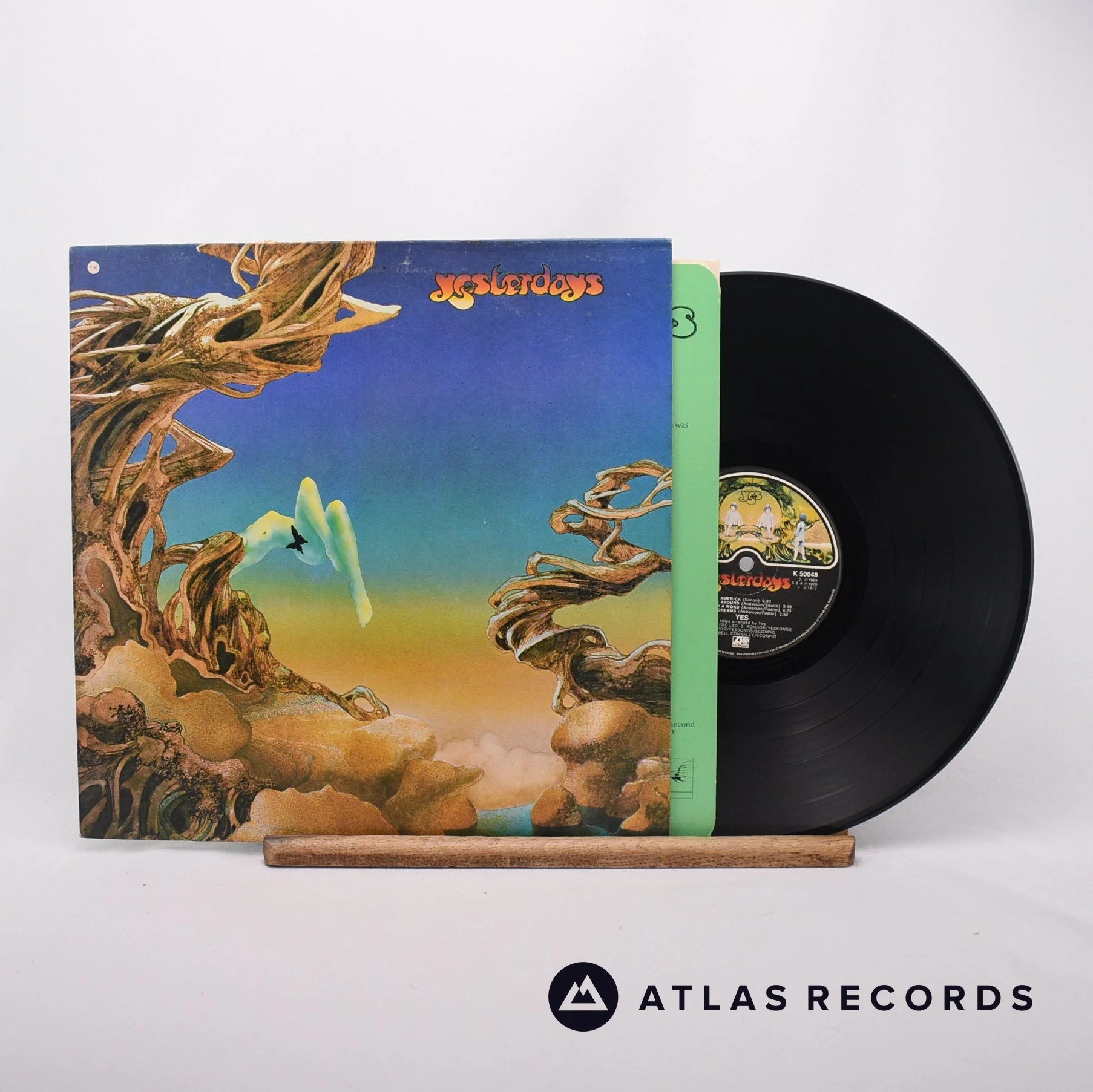 Yes - Yesterdays - Reissue LP Vinyl Record - VG+/EX